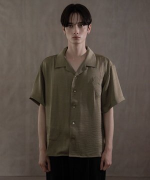  サテン刺繍シャツ（SS）