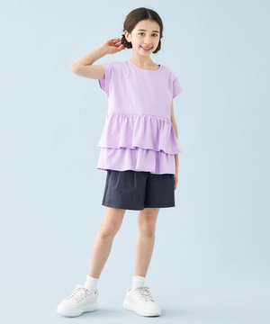 【UNFILO KIDS】デニムキュロット