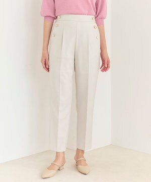 【洗える】マリンテーパードパンツ