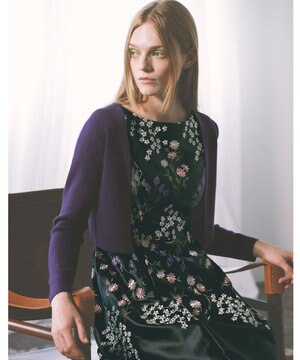  【洗える！】CASHMERE BOLERO ボレロ