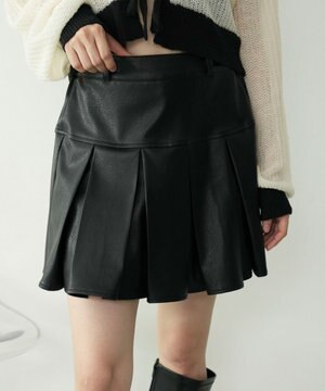  PUプリーツスカパン