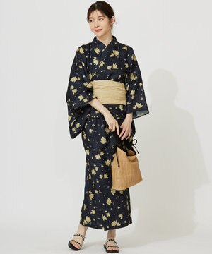  【着付け簡単5点セット】2WAY セパレート浴衣セット