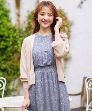  【洗える】ショートレングストッパー カーディガン