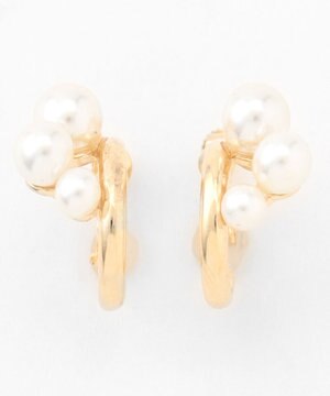  【WEB限定】パールフープイヤリング(両耳用)