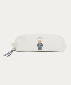  【WEB限定/遮光率100%/遮熱/UV】POLO RALPH LAUREN（ポロ ラルフローレン）晴雨兼用日傘 ワンポイント ポロベア 折りたたみ傘 ポーチタイプ