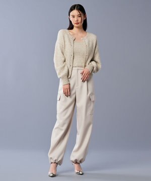 【防シワ・洗濯機洗い可】ドライタッチツイル カーゴ パンツ（uncrave STANDARD）