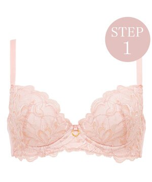 【BRADELIS New York / 育乳補整ブラ・STEP1 集める】ジャスミンステップ1ブラ25A2
