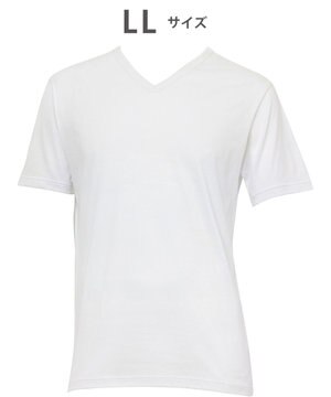  WACOAL MEN インナー 3分袖 オーガニックコットン100％ 通気性 吸汗速乾 抗菌防臭 Vネック 肌着 メンズ WL5124 /ワコールメン