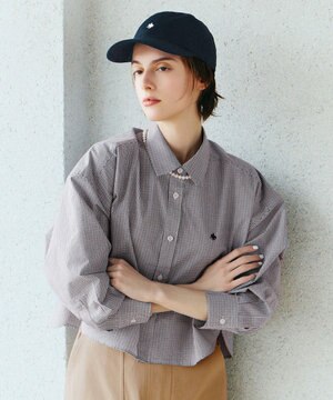  【POLO BCS別注】プレッピークロップドシャツ