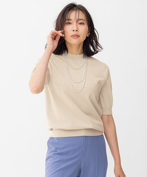 【洗える】プレミアムコットン クルーネック プルオーバー