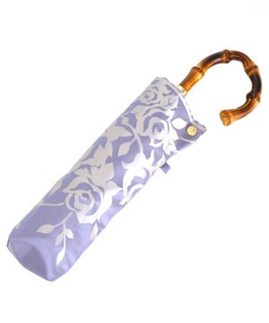  Kirie バラ ロイヤルパープル 折りたたみ傘