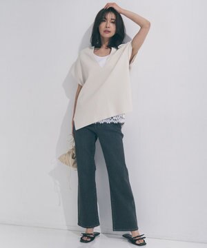  【UNFILO DENIM】フレアデニム