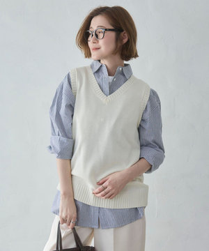 【2026春夏】ベーシックニットベスト