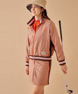 【WOMEN】CLASSICAL×SPORTY  ジップアップブルゾン