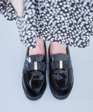 NOBLE RIBBON LOFER SHOES ローファー