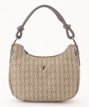 【撥水・2WAY】ナイロンノットワンショルダー バッグ