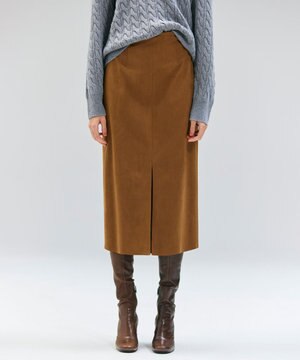  CISCO / フェイクスエードIラインスカート