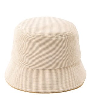  estaa 細コール バケットハット／サイズ調整可／手洗い