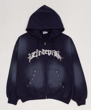  グラフィックZIPパーカー