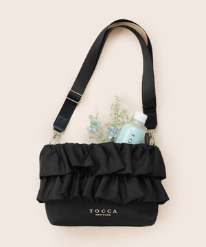 【美人百花掲載】【新色登場】FRILL POCHETTE ポシェット