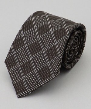  GOTAIRIKU別注【日本製】シルク ネクタイ_格子柄