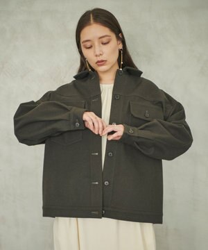 ラムウールビッグジャケット