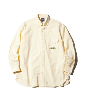  【J.PRESS ORIGINALS】GRFFITI B.D. OXFORD STRIPE SHIRT / BAGGY FIT