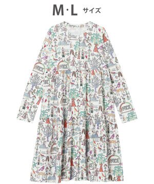  ツモリチサト ワンピース 長袖 ルームウエア レディース UNX573 /ワコール