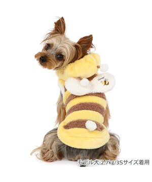  ペットパラダイス もこもこ なりきり パーカー 《蜂》 小型犬 超小型犬