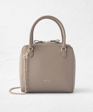 【宮本茉由さん着用】ECLAT CARRE LEATHERBAG レザーバッグ