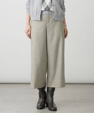  ラメツイード クロップド パンツ