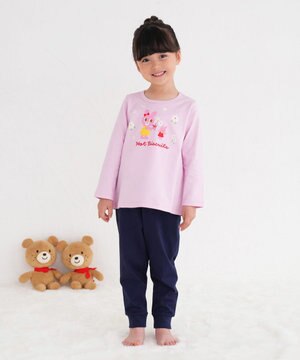  【80-120cm】 天竺素材 キャビット ルームウェア