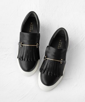  【晴雨兼用】FRINGE SLIPON RAIN SNEAKERS スニーカー