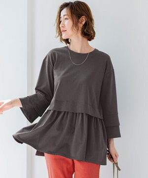  【SLOW/好評につき新色追加】エフォートレス デザインTシャツ