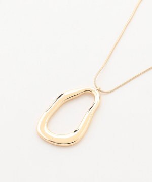  メタルモチーフスライドネックレス