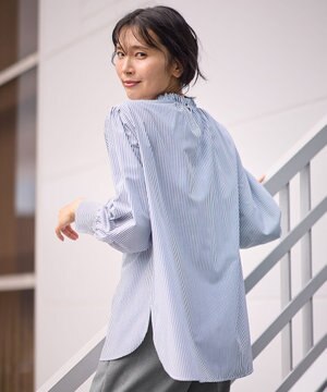  フリルモックブラウス