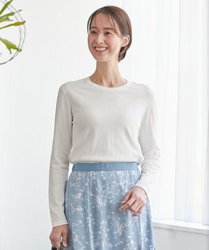 【XSサイズ~/洗える】レーヨンストレッチ プルオーバーニット