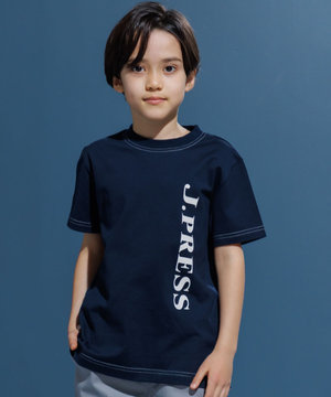 【140-170cm】ブランドロゴ ベーシック 半袖Tシャツ