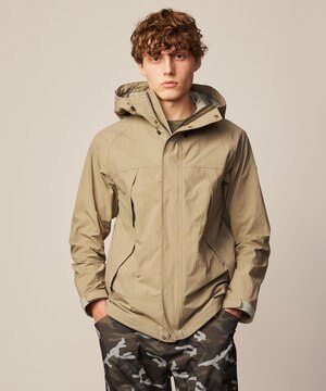 【CREA掲載・ECO撥水/軽量/抗菌性/ライナードッキング対応】タスランワッシャー マウンテン パーカー