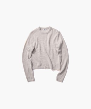  SILK ALPACA | クルーネックセーター