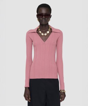  ニットプリッセ　ロングスリーブニット