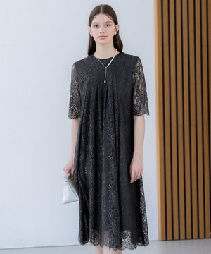  【APPLAUDIR】ブライトフラワーレース ドレス