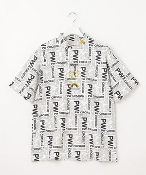 【UVカット / 吸水速乾 / 伸縮性抜群】【MEN】ＰＷロゴ＆チェックモックT