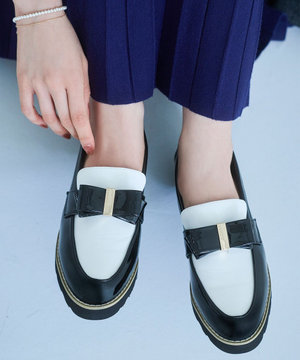  NOBLE RIBBON LOAFER SHOES ローファー
