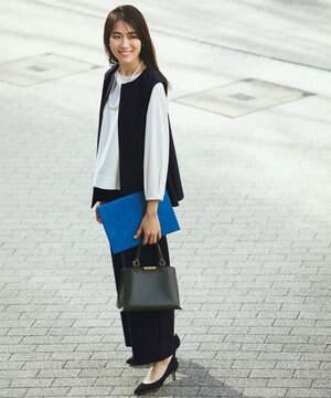  【3SET】セレモニー3点セット（ブラウス＋ジレ＋パンツ）