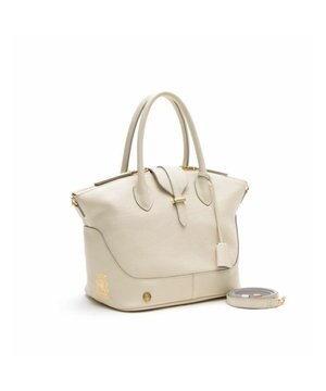  【牛革】クラシックアニルブリロ/ノーブルファスナートート25cm(ショルダーストラップ付)