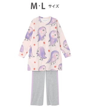  ツモリチサト パジャマ 長袖 長ズボン ルームウェア マイクロフリース素材 あたたかい 上下セット 冬 tsumori chisato SLEEP UDW442 /ワコール