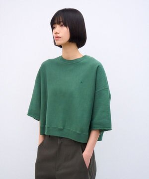  NATURAL DYED URAKE | オーバーサイズハーフスリーブスウェット
