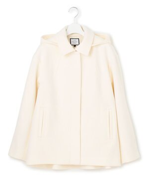  【WOMEN】2wayショートウールアンゴラビーバー コート