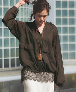  【SLOW/一部店舗限定】ナイロン パーカー ブルゾン